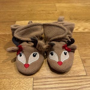 Baby Christmas booties size 12-18 months